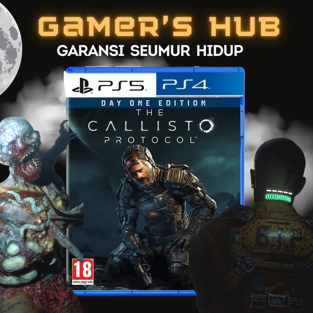 PS5 Calisto Protocol PS5 Calisto Protocol PS5 Digital Game Playsation Playstation 5 Original PS5 Kas