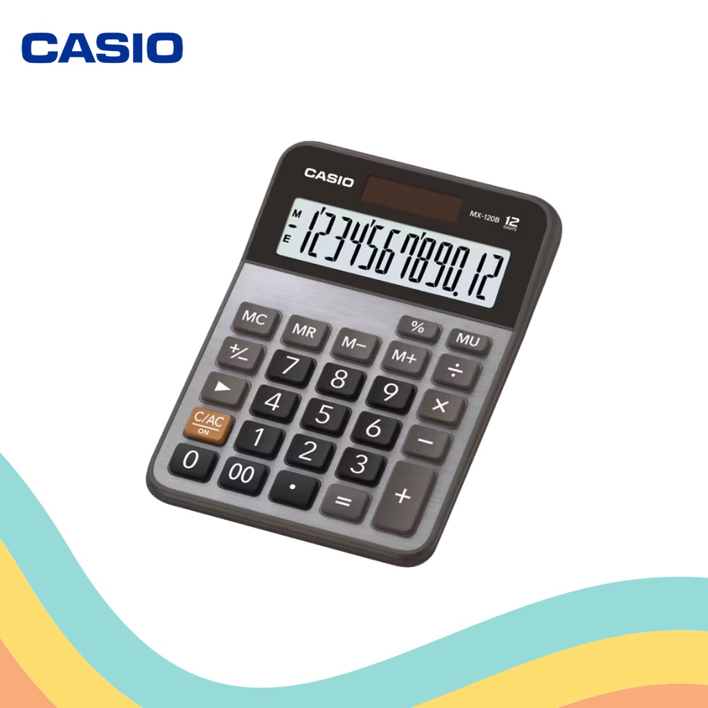 

OBRAL…!!! KALKULATOR CASIO MX-120B (1 PCS)