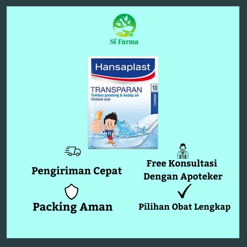 Hansaplast Transparan/Penutup Luka Transparan