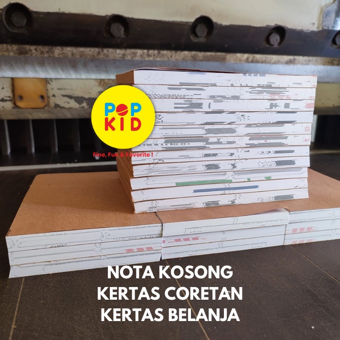 PROMO KERTAS BELANJA / NOTA KOSONGAN / KERTAS CORET-CORET / KERTAS MEMO UKURAN 15 X 10 CM