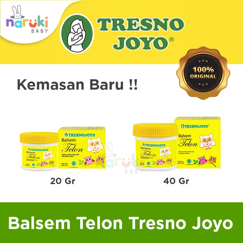 Tresno Joyo Balsem Telon 20gr 40gr