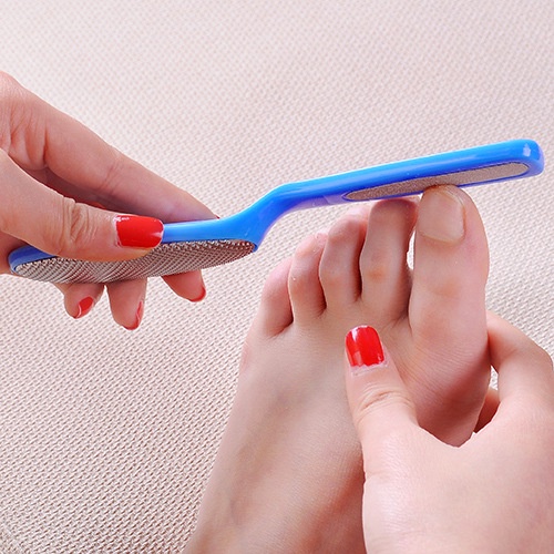 Alibaba1688 Alat Penghalus Tumit Telapak Kaki 2 Step Calluses Remover Pedicure Tools Amplas Pengangkat Kulit Mati