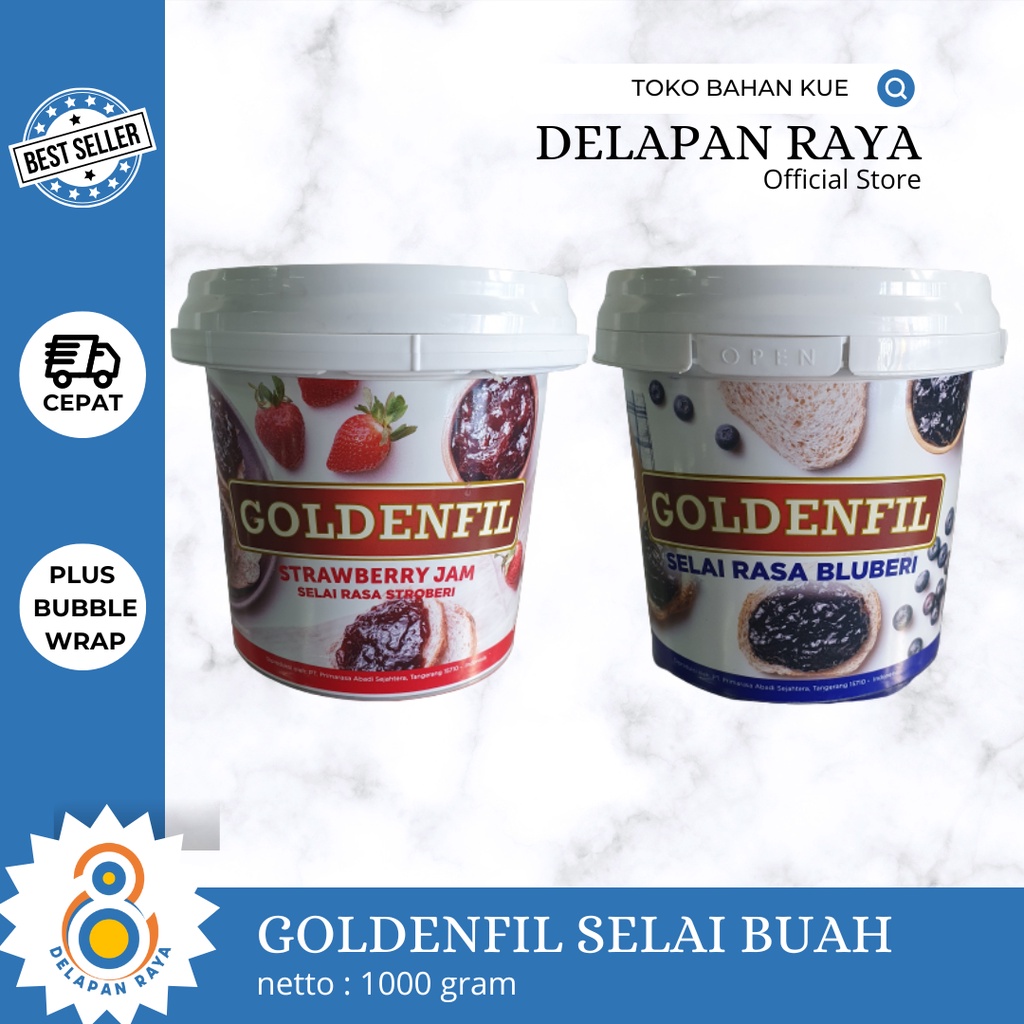 

GOLDENFIL SELAI BUAH 1KG - 8Raya