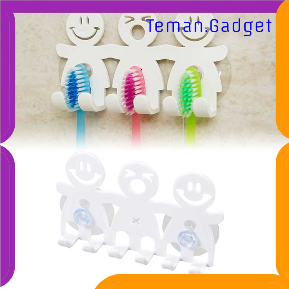 TG-RAK GUANYAO Rak Sikat Gigi Wall Mounted Toothbrush Holder - E1911