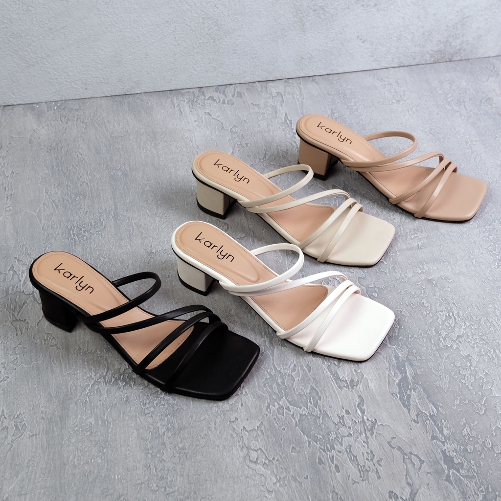 Karlyn Kania Sandal Heels Wanita 5 cm