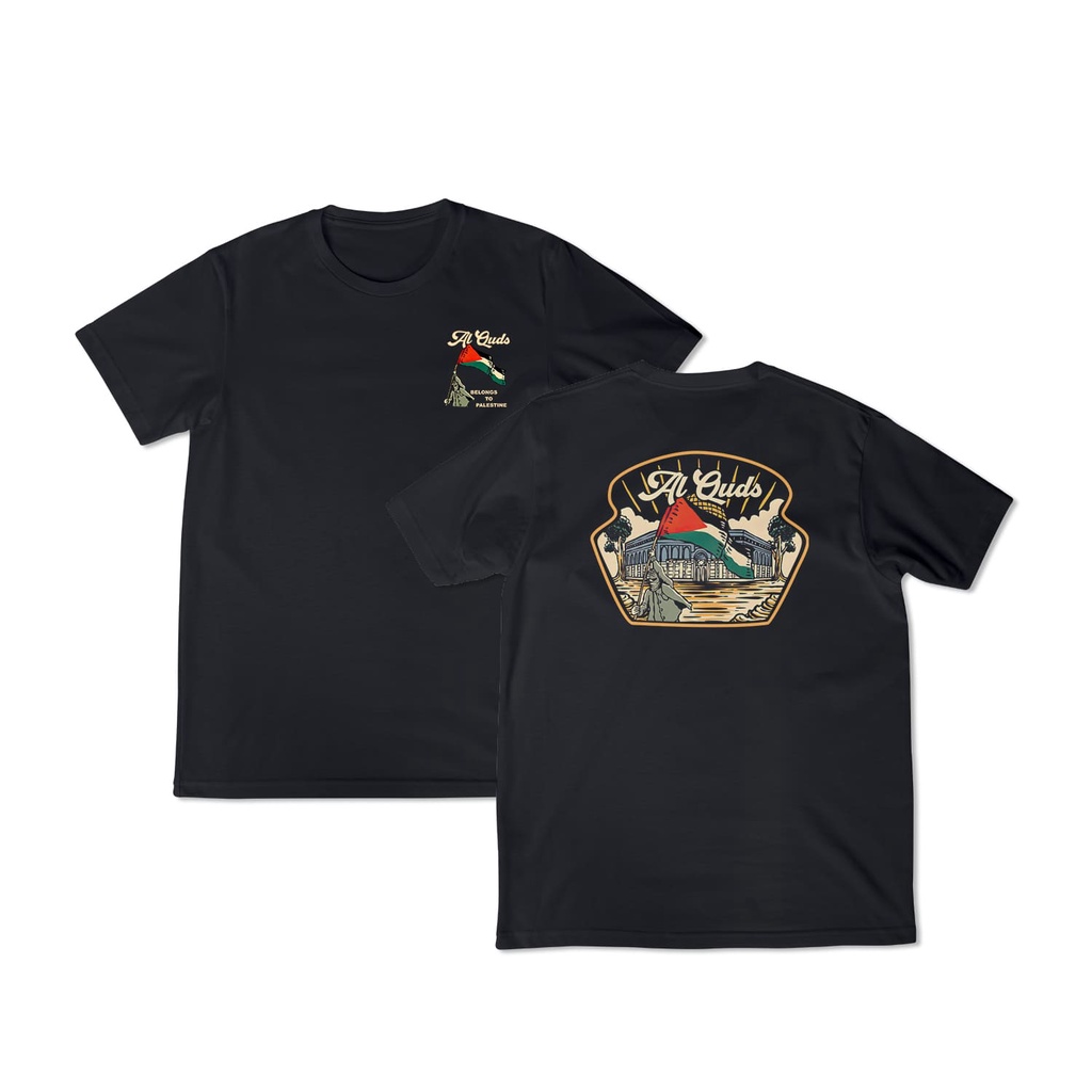Riashop - Kaos Al Quds Yerusalem | Kaos Muslim Al Quds