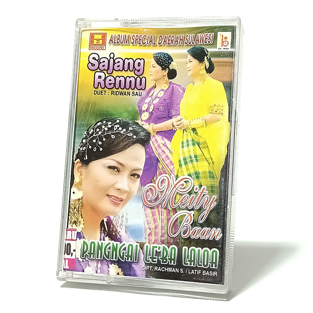 kaset tape Meity Baan Album Special Daerah Sulawesi