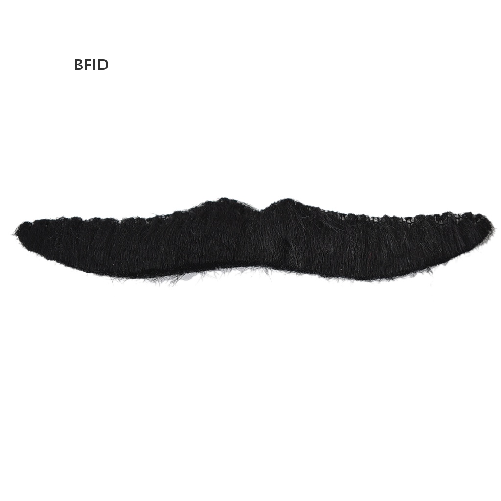 [BFID] 12pcs Set Pria Hitam Kumis Kumis Palsu Lucu Jenggot Pesta Kostum Halloween [ID]