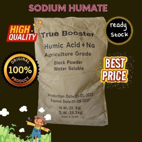 Sodium Humate ( 25 kg ) Pembenah tanah / Asam Humate / Humic Acid