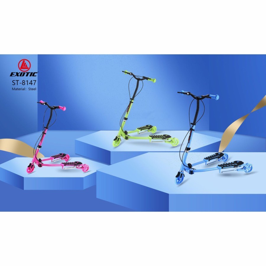 EXOTIC ST-8147 SCOOTER Skuter Otoped Anak skuter anak.