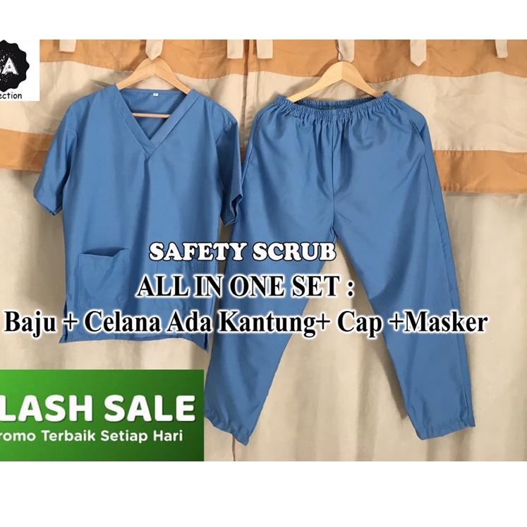 ♕ Baju Jaga / Baju OK / Baju OKA / Baju Operasi / Doctor Scrub / Seragam Medis / Baju Scrub ↥