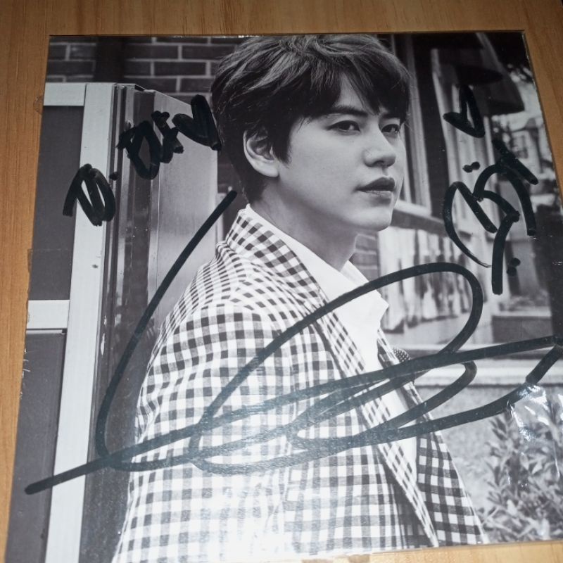 SIGNED KYUHYUN MAGIC ERA SUJU SJ SUPER JUNIOR
