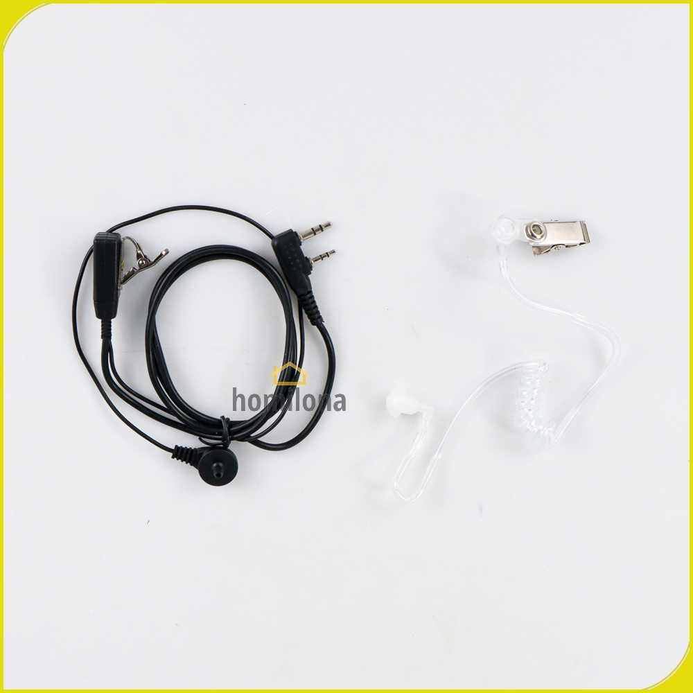 TaffSTUDIO Headset Earphone FBI Style untuk Walkie Talkie - C93A