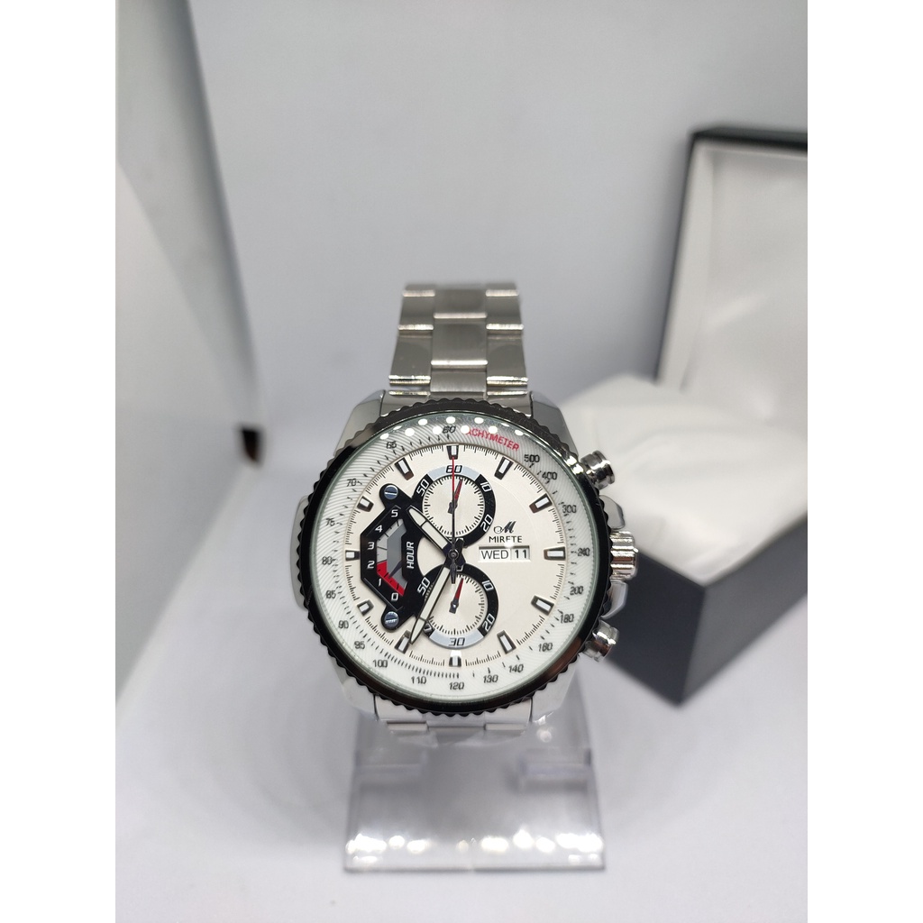 [ ORIGINAL ] JAM TANGAN PRIA MIRETE RT SPORT WATER RESISTANT