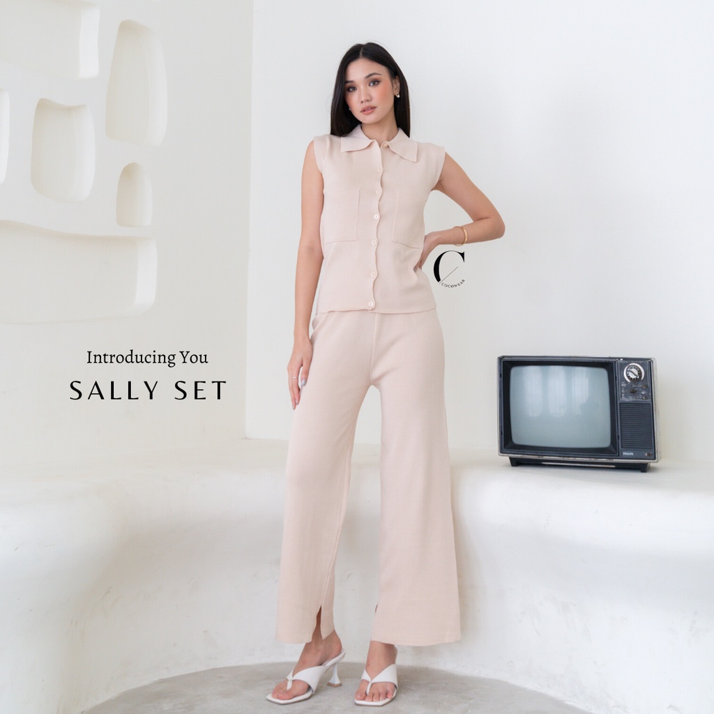 SALLY SET - SETELAN PREMIUM WANITA