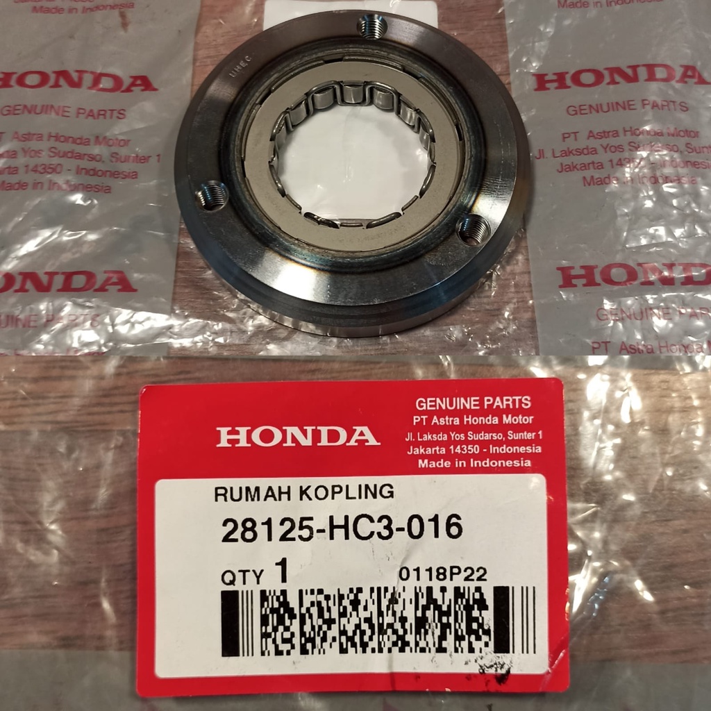 MIMIS STARTER ONEWAY CB 150R LED/CBR 150R LED ORIGINAL 28125-HC3-016 OUTER COMP HONDA GENUINE PARTS