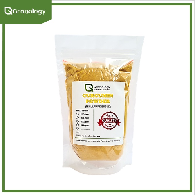 Temulawak Bubuk / Curcumin Powder (250 gram) by Granology