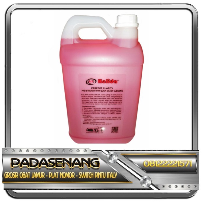Jamo Obat Jamur Kelida, Pembersih Kaca .Kerak .Body .Mobil 5Liter++........