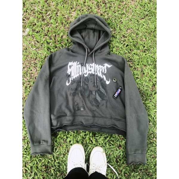 PRELOVED CROP HOODIE FILLINGSTREET
