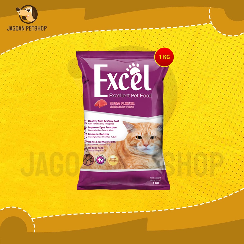 Makanan Kucing Excel Cat Food 1 KG