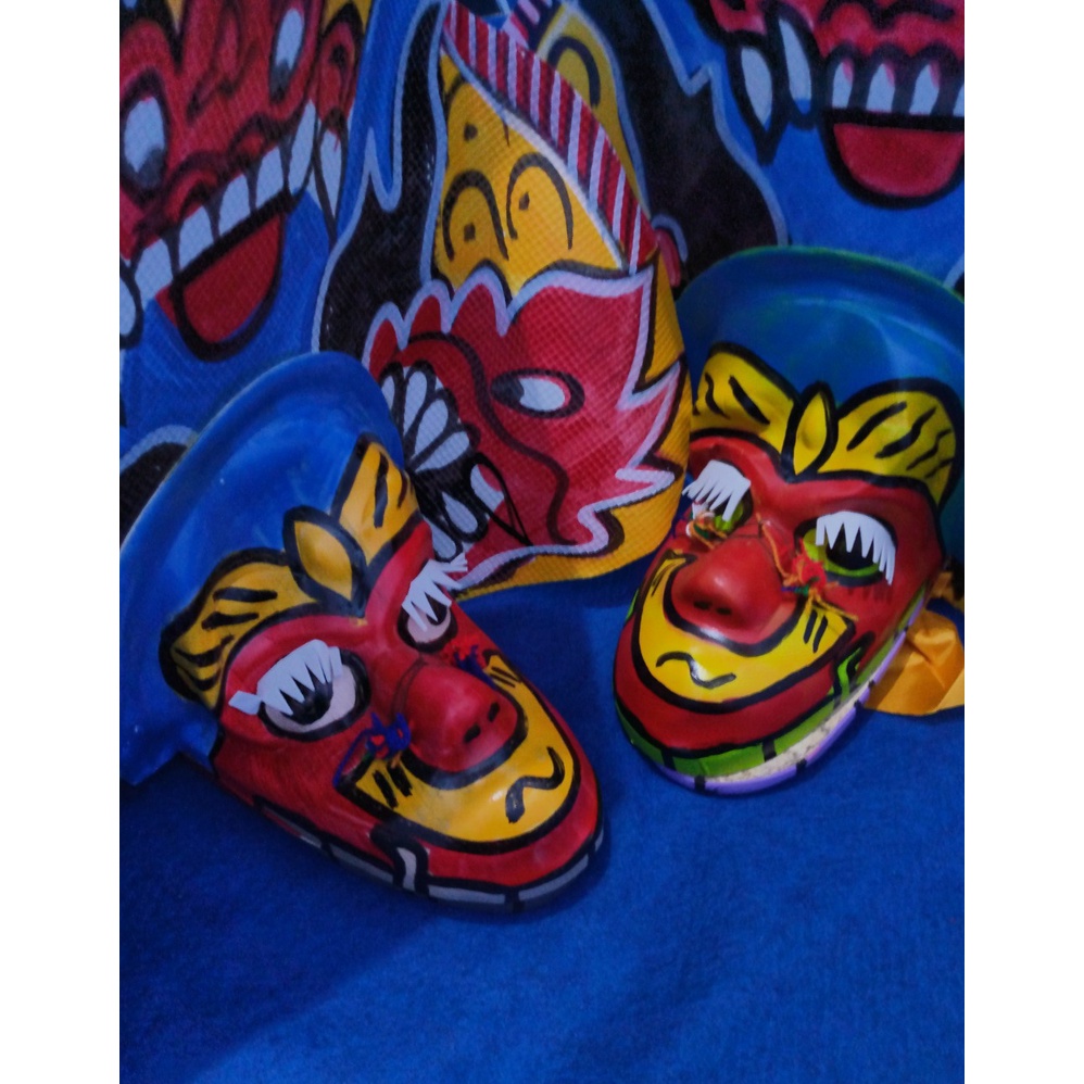 Barongan anak murah /barongan | barongan anak SD premium  Reog Ponorogo Mini Kuda Lumping Jaranan Ke