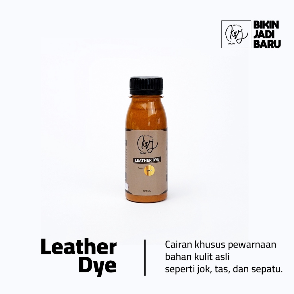 Cat Sepatu Kulit Asli  PREMIUM KSJ LEATHER DYE / Sepatu Kulit / Tas Kulit / Jaket Kulit / Sofa Kulit dll