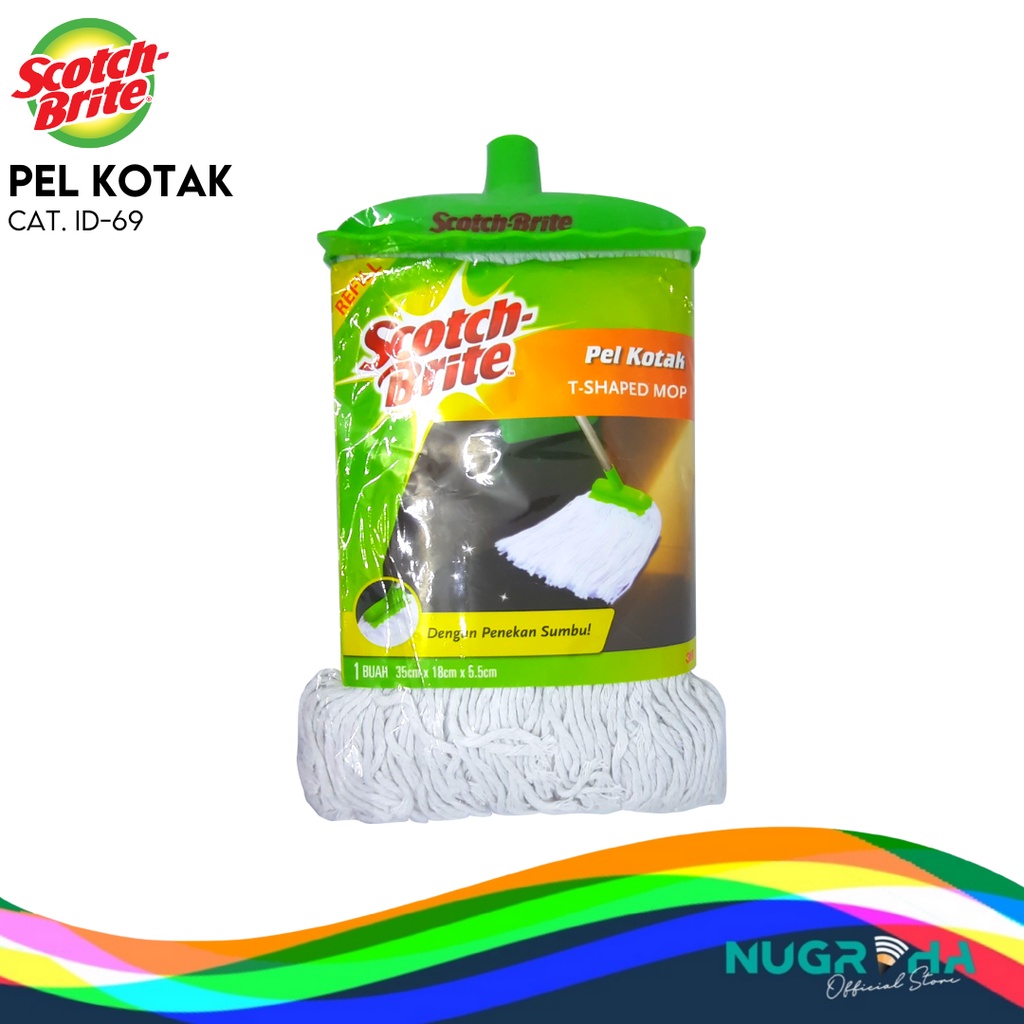 

3M Scotch Brite ID 69 Katun Kotak Kain Pel Refill