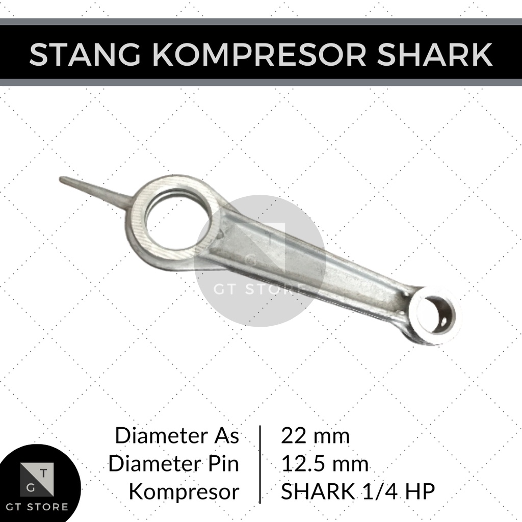 Stang Piston Seher Kompresor Angin SHARK 1/4 HP Connecting Rod Kompresor Angin SHARK 1/4 HP