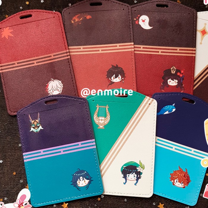 

Tag Holder Genshin Impact Card Holder