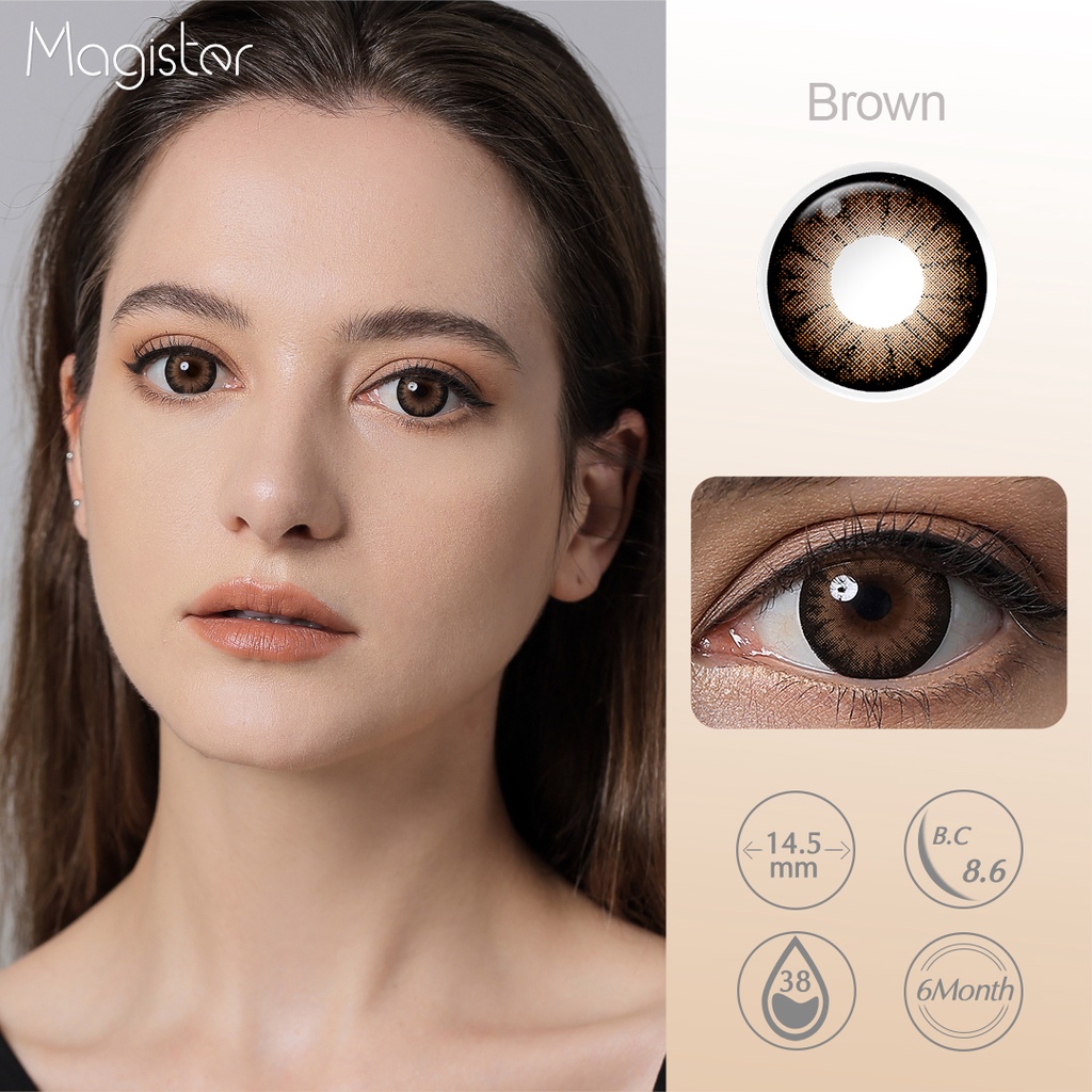 [0.00~-8.00] Softlens Minus 14.5MM,  Soflens Minus Hitam, Softlens Mata Normal,  Lensa Kontak Warna Alami, Soflens Murah Hitam Lensa Warna, Softlens Minus