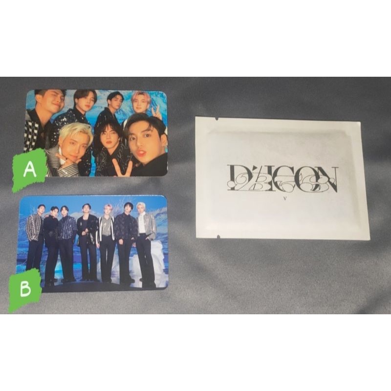 Photocard BTS Dicon 102 Official Taehyung