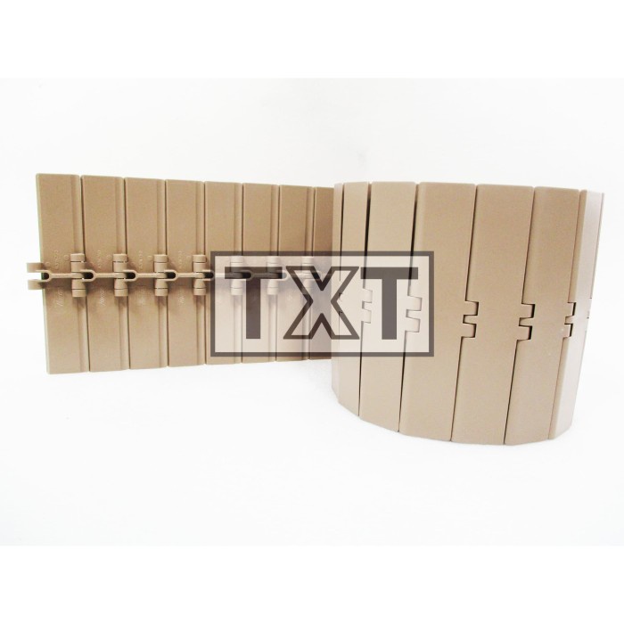 TABLE TOP CHAIN PLASTIC TYPE 820-K750 STRAIGHT, W190.5MM @L10 FEET