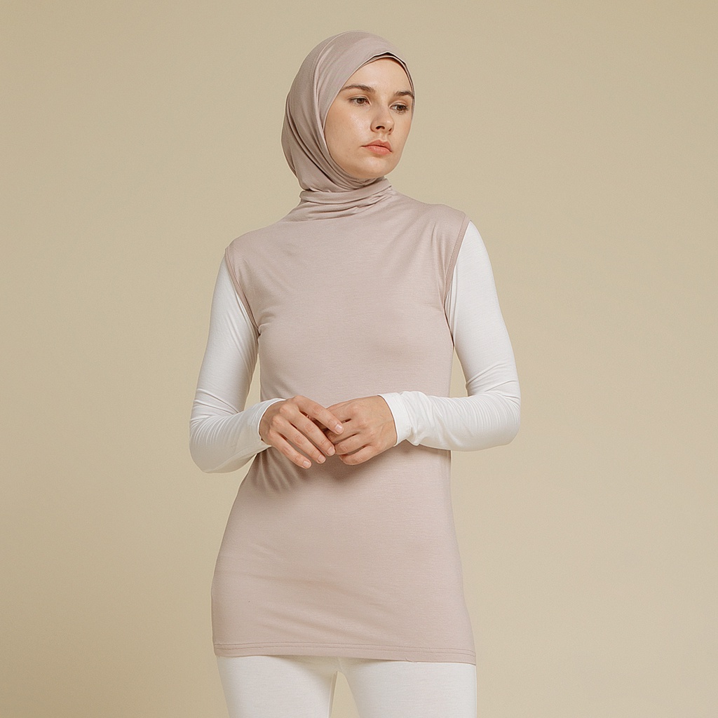 Lozy Hijab - Inner Shirt Sleeveless (Manset Tanpa Lengan)