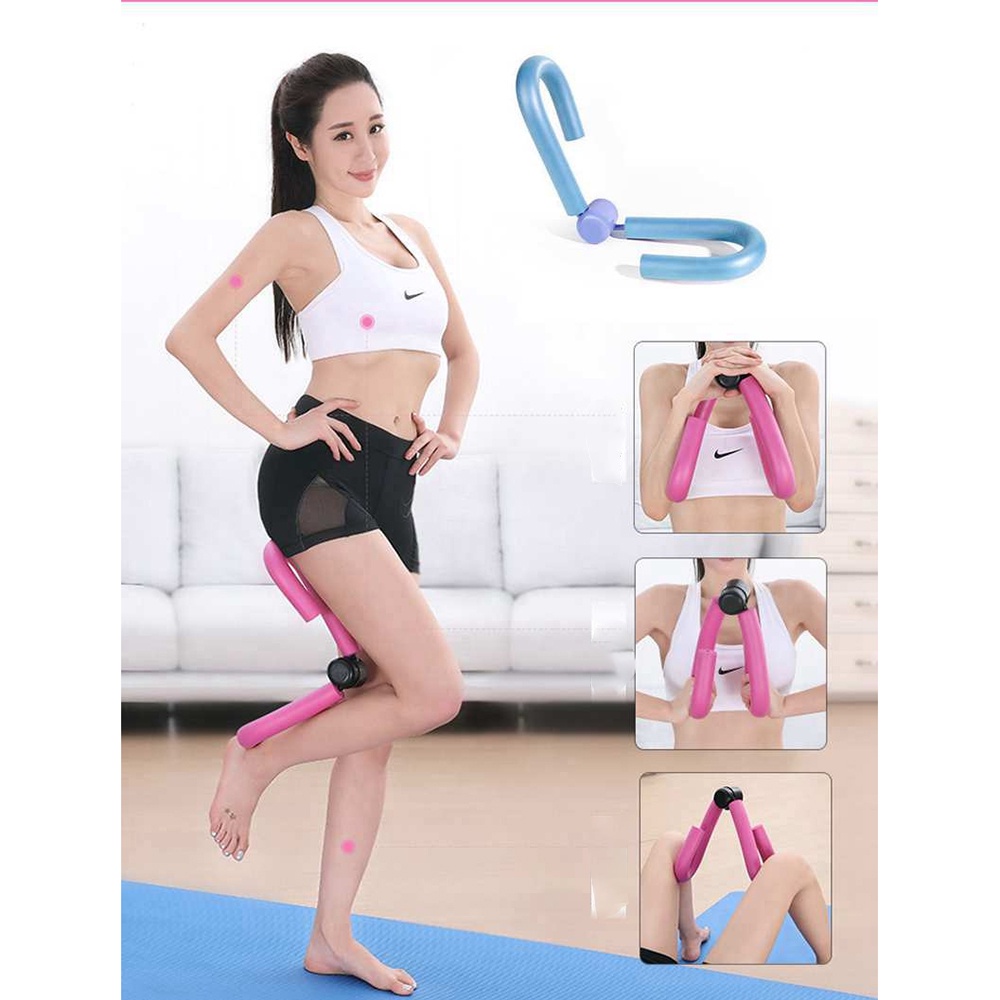 Syeendy Alat Fitness Otot Paha Kaki Tangan Leg Thigh Chest Waist Arm Muscle Trainer - SL342 - Blue