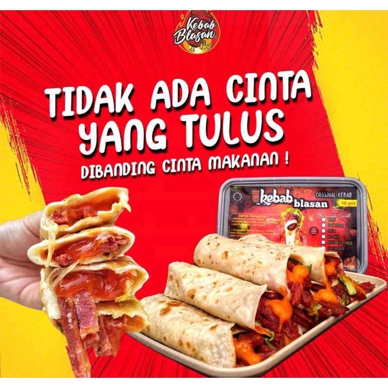 Kebab mini 10pcs (instan/sameday Bandung)