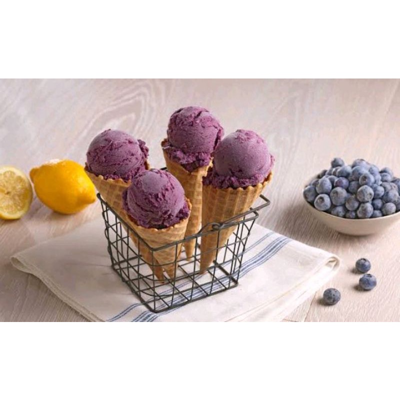 

HARD ICE CREAM RASA BLUEBERRY BEST SELLER - BUBUK ES KRIM RASA BLUEBERRY - BUBUK ES KRIM