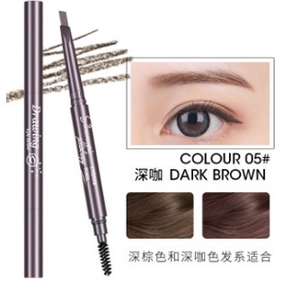 MY ONLY Pensil Alis Putar Anti Air 2 in 1 Otomatis Eyebrow Pencil dengan Sikat Alis