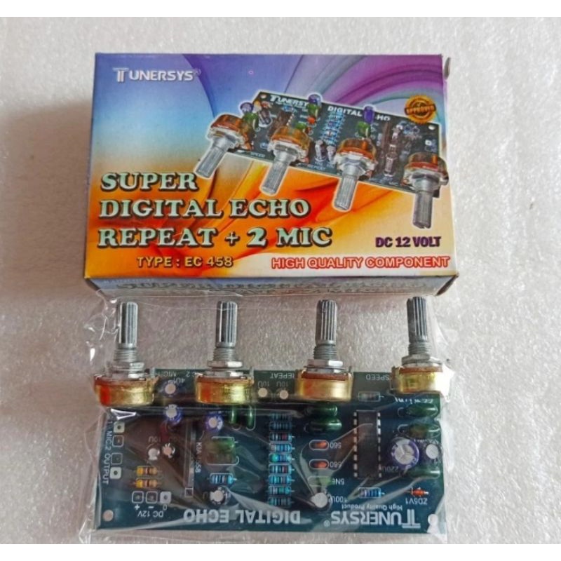 Super Digital Echo Repeat 2 Mic