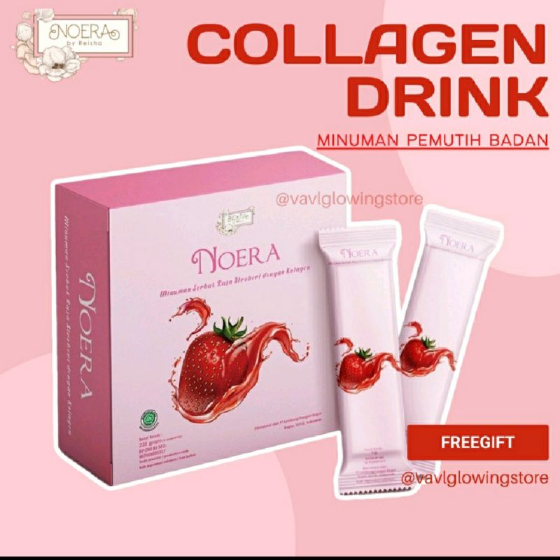 Murah Termurah Noera Collagen Drink Ecer Per Sachet 1 Saset