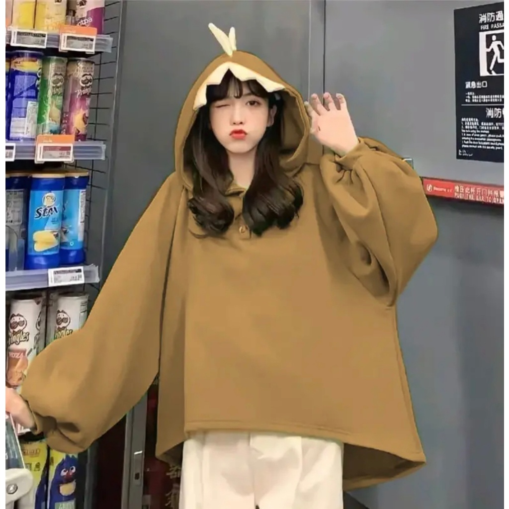Sweater Hoodie Oversize Dino LD 130