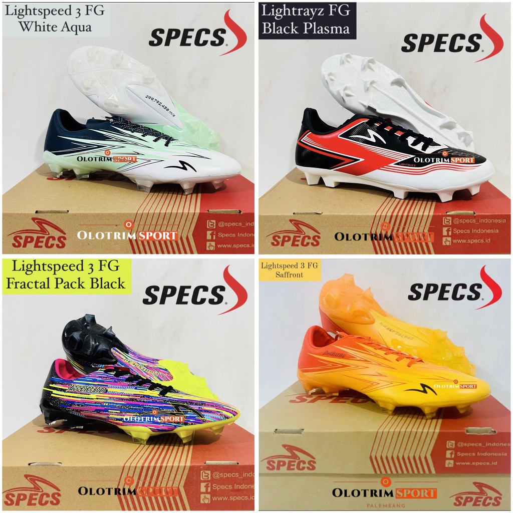Sepatu Bola Specs Lightspeed 3 FG LIGHTRAYZ FG 2022 Original Specs
