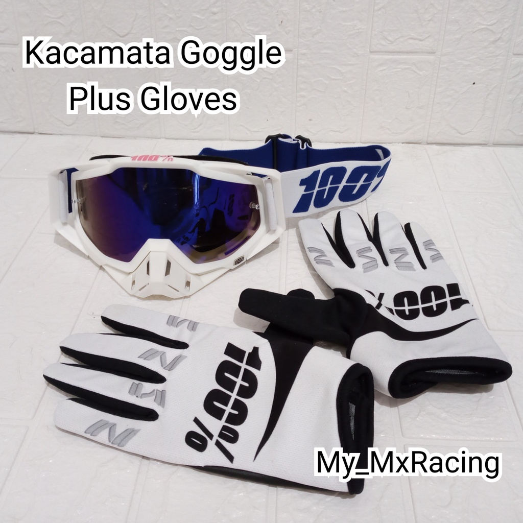 Kacamata Goggle KUALITAS  PREMIUM - Goggle trail motor cross - Kacamata trail -  -kacamata supermoto or sunmori -KACAMATA BERKENDARA FREE GLOVE