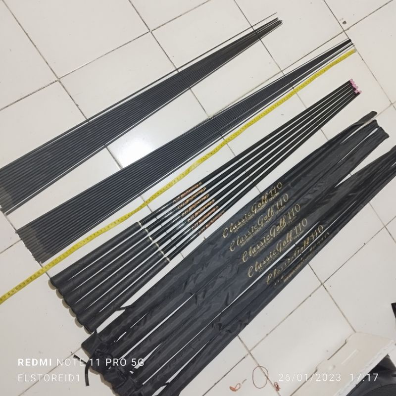 Carbon Solid Ujung Joran Custom Panjang 90 100 120 150 cm Bukan Sutet