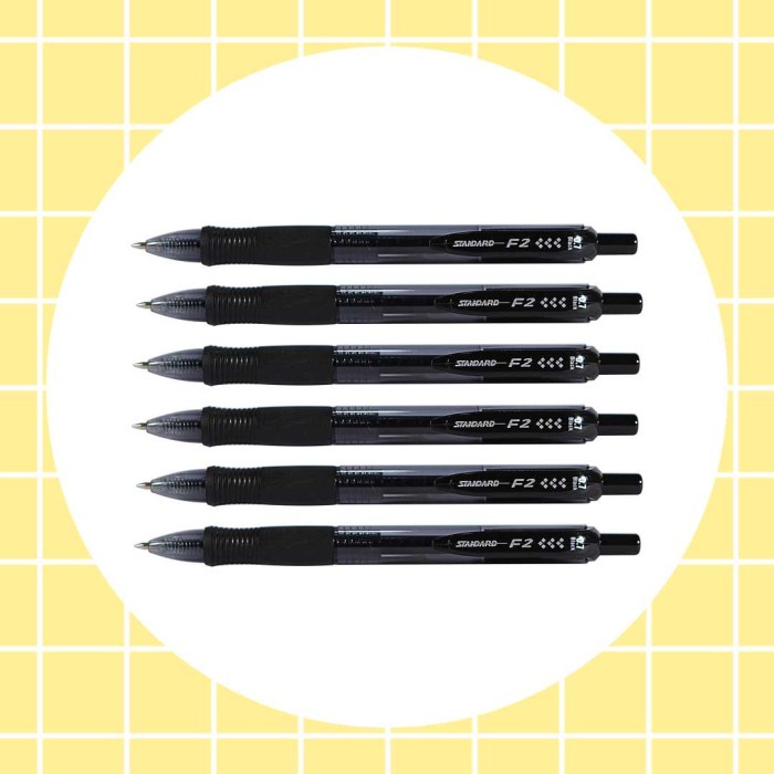 

Standard Pen F2 0.7 Isi 6 Pcs