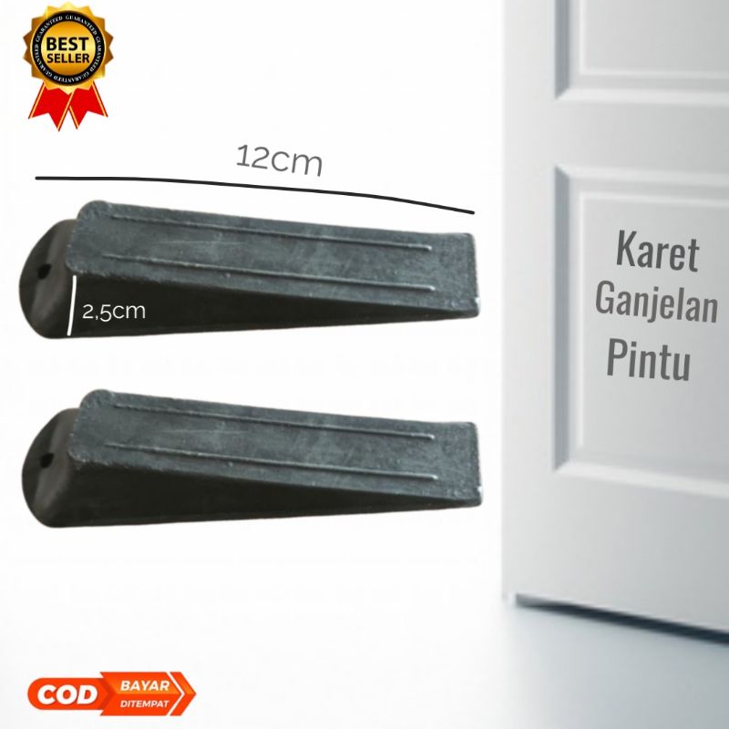 PROMO Karet Ganjelan Pintu Rumah - Rubber Door Stopper - Penahan Ganjal Bantalan