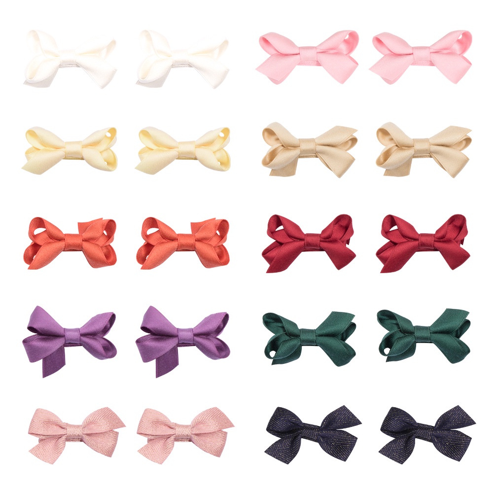 JEPIT RAMBUT PITA ANAK PEREMPUAN MODEL RIBBON KNOT BOW JEPITAN PONI RETRO GIRL BAYI BABY CUTE GIRLY KAIN WARNA SOFT PASTEL LEMBUT HAIR CLIP PIN HAIRCLIP HAIRPIN