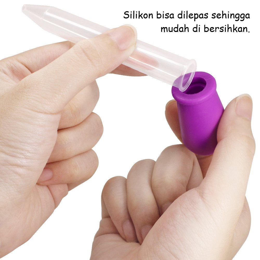 UNIKID PIPET TETES OBAT BAYI ANAK UKURAN 5ML / PIPET TETES MINUM OBAT BAYI