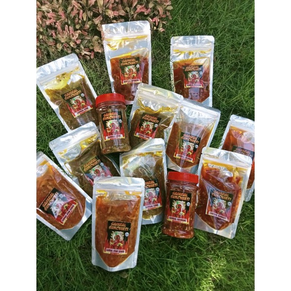 

SAMBAL SUKOWATI 80gr TERLARIS TERMURAH TERENAK MANTUL KETAGIHAN