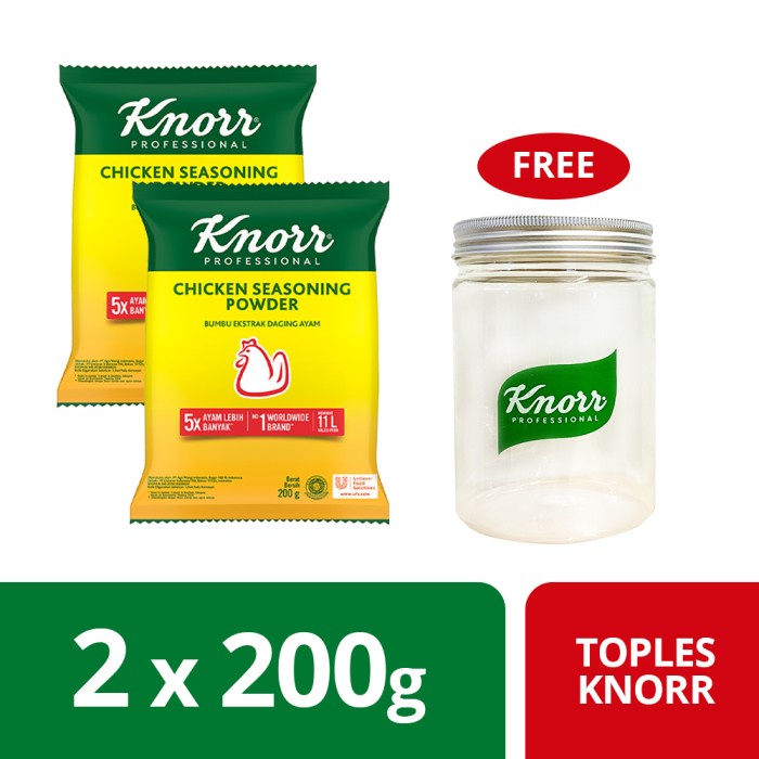 

Knorr Chicken Seasoning Powder 200g (X2) Free Toples Knorr