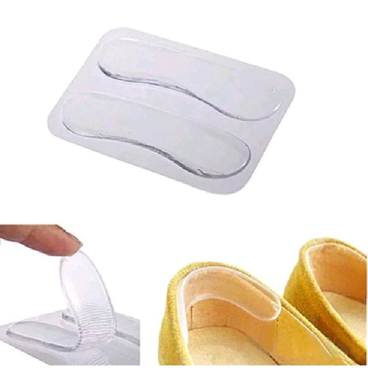 Silikon Tumit Kaki Anti Lecet Pelindung Tumit Kaki Set Hug My Heels Feet Bantalan Gel Tumit Silicone